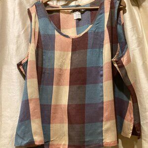 FLAX Tank- Silk/Cotton Blend 1G